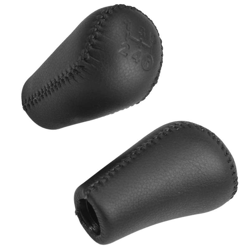 6 Speed PU Leather Handle Gear Shift Knob Stick for MK6 MK7 2004-2014 Manual Transmission Lever Hand