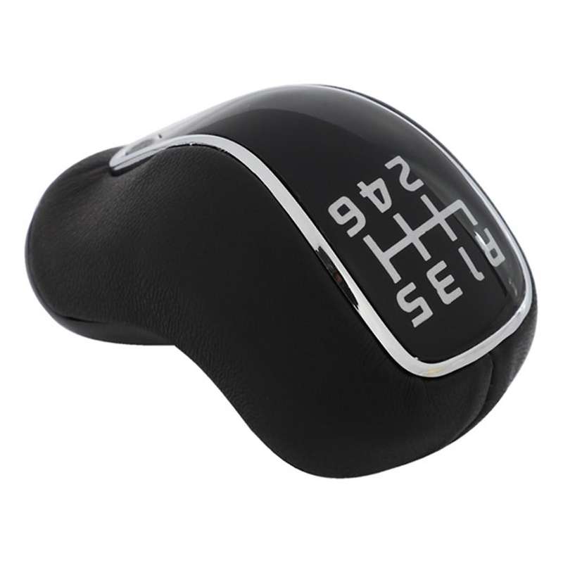 6 Speed PU Leather Car MT Gear Shift Knob Lever Stick Shifter Knob for Forte Cerato 2012-2016 43711A