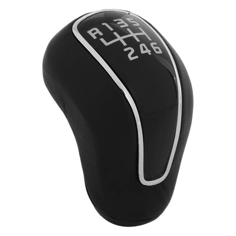 6 Speed PU Leather Car MT Gear Shift Knob Lever Stick Shifter Knob for Forte Cerato 2012-2016 43711A