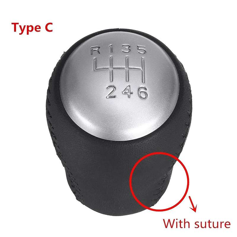 6 Speed PU Leather Car Gear Shift Knob Gaiter Boot Cover for I J10 2+2 2006 - 2013