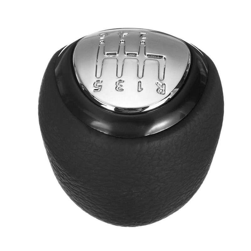 6 Speed Shift Knob Leather Lever Shifter for SAAB 93 9-3 2003-2012 Car Styling