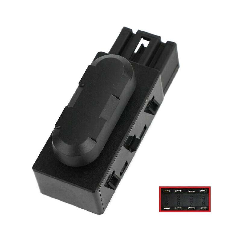 6 Way Power Seat Switch for F250 F350 F450 F550 Super Duty 2009-2014 9L3Z14A701A 5F9Z14A701AA
