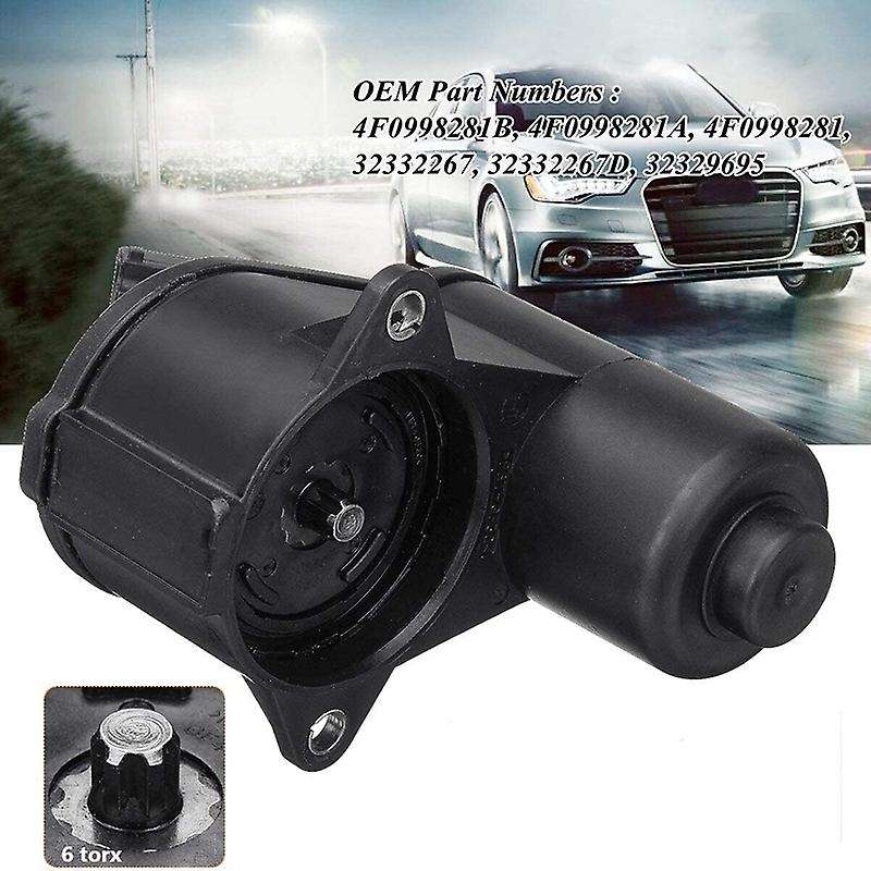 6 Teeth Parking Brake Calliper Servo Motor 4F0998281 for - A6 C6 2004-2011 6-TORX 4F0998281B 4F0 998