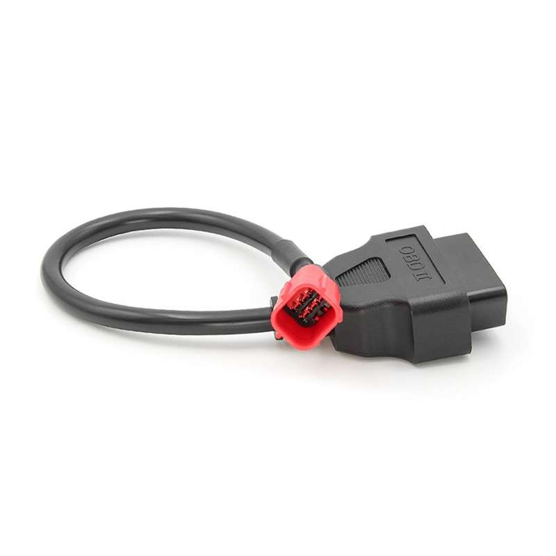 6 to 16 Pin Motorcycle Obd Adaptors Obd2 Diagnostic Cable Extension Connectors for Honda Yamaha Suz