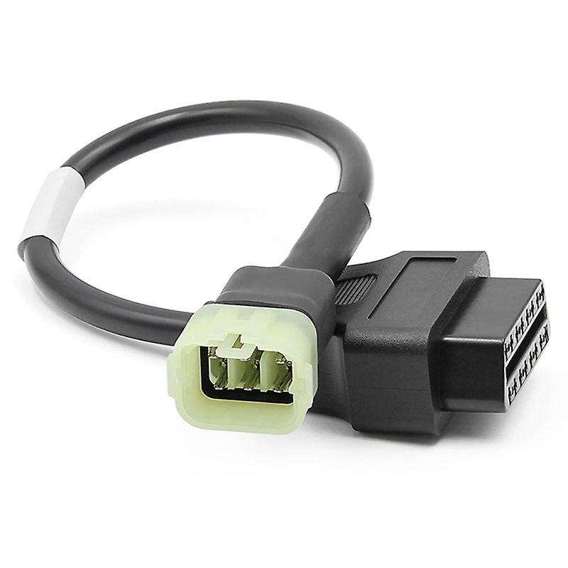 6 to 16 Pin Obd2 Connectors Diagnostic Tools Obd Extension Cables Adapters for Kawasaki Motorcycle