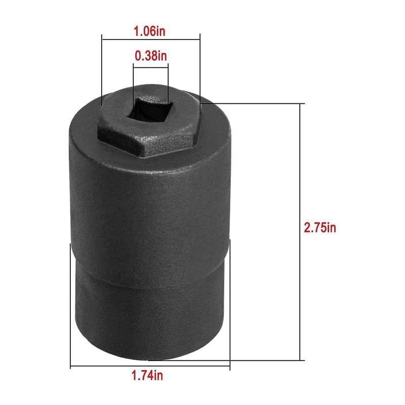 6.0 High Pressure Oil Pump IPR Valve Air Test Fitting Tool for 6.0L Crude Oil s Engine