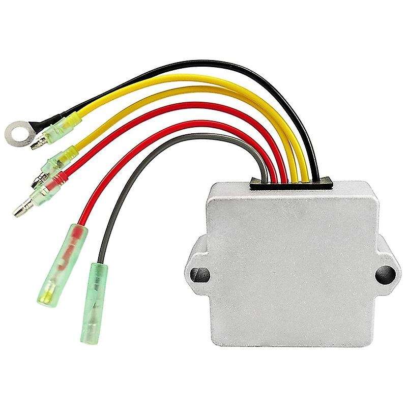 6 WIRE Voltage Regulator Rectifier 12 Volt for Mercury Mariner Outboard, Replace 830179, 830179-2,83