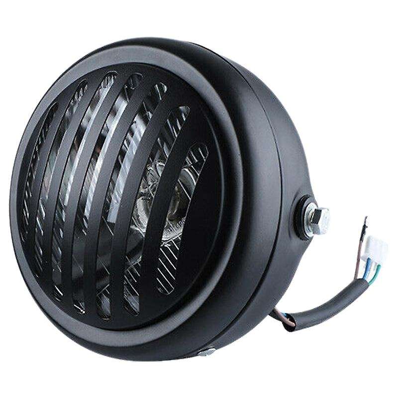 6.5Inch Retro Motorcycle Headlight Lamp Hi-Lo Beam for Cafe
