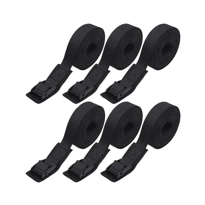 6.6ft Lashing Straps with Adjustable Cam Buckles Tie Down Cinch Straps Up to 550lbs for Packing,car