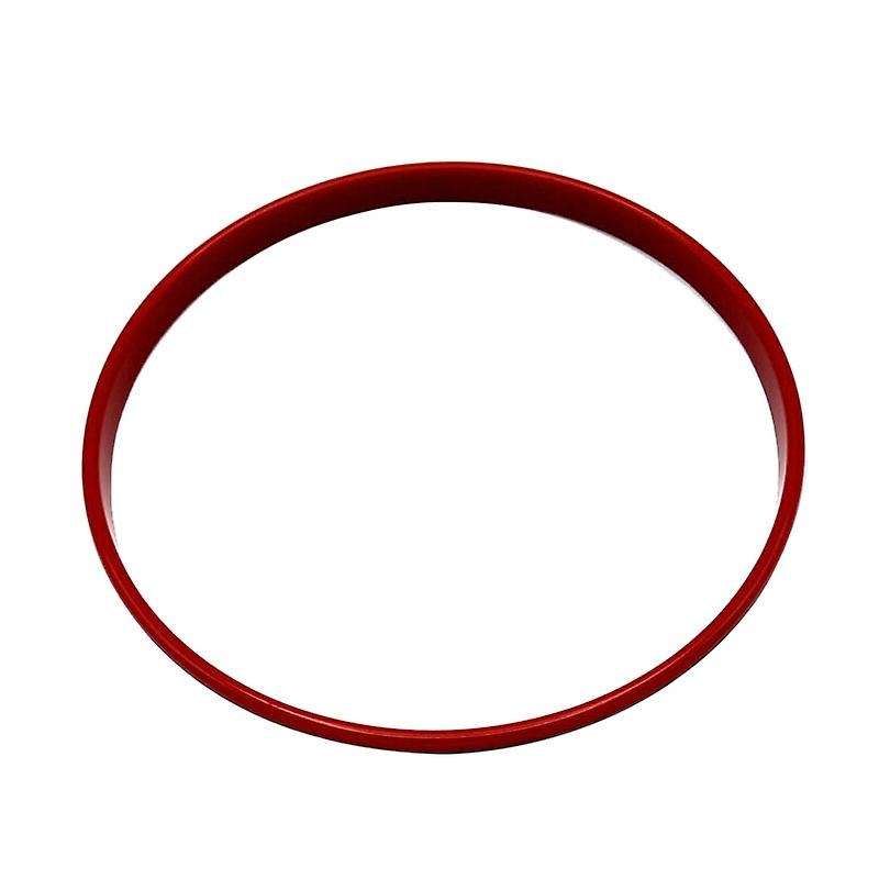 6.6 Inch Red Center Console Dashboard Navigation Radio Cover Trim Decoration Ring for F60 F57 F56 F5