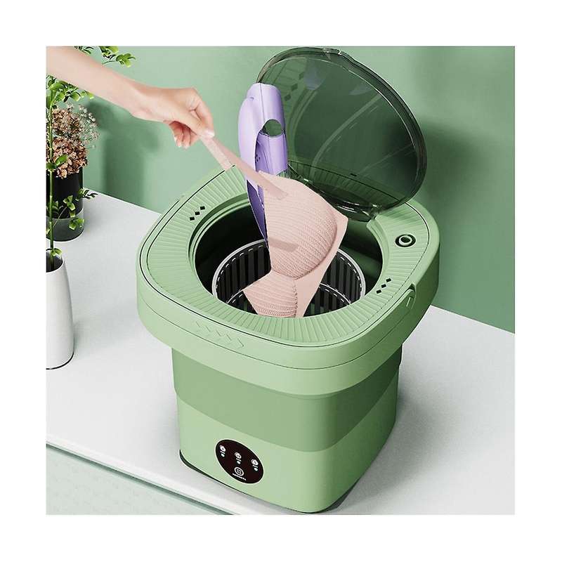 6.5l Foldable Washing Machine Portable Mini Socks Underwear Panties Washing Machine for Dormitories