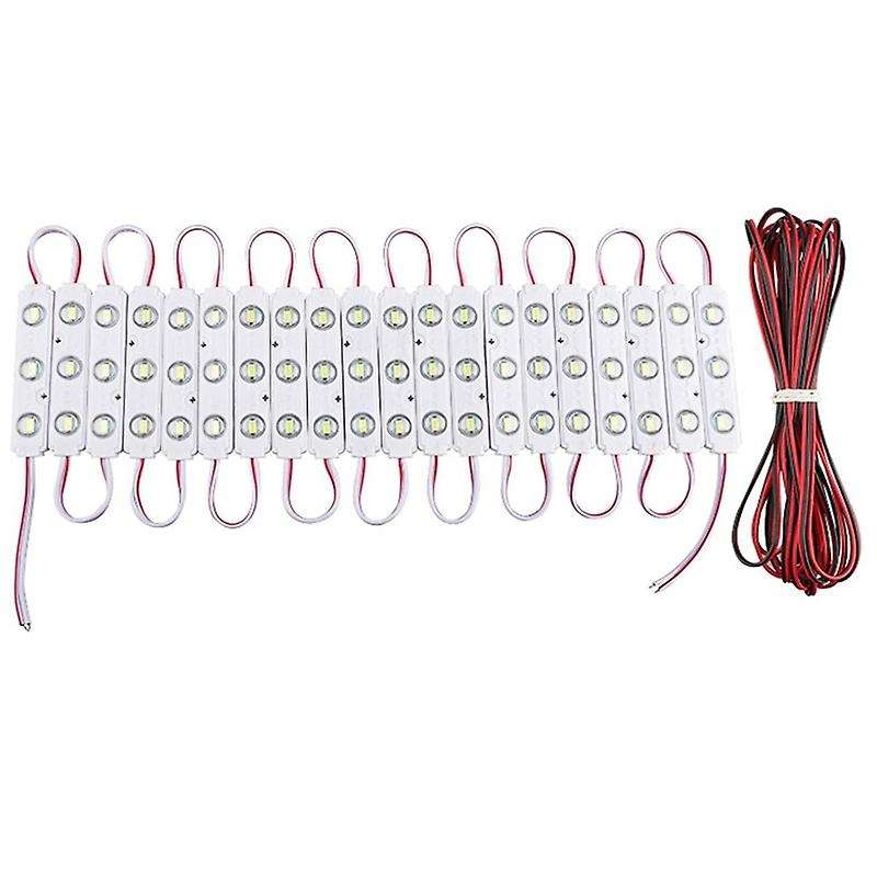 60 LED Car Interior Light Bright White Lighting Dome Lamp Ceiling Work Lights Kit for Van Truck Auto