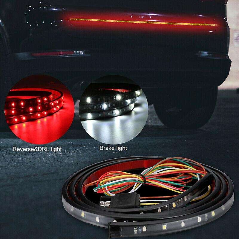 60 Inch Truck LED Strip Light Bar with Reverse Brake Turn Signal for Pickup