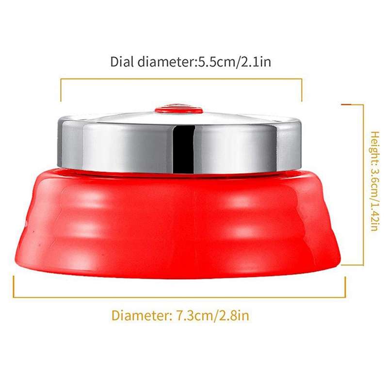 60 Minutes Mechanical Timer-magnetic Visual Countdown Timer with Alarm for Kitchen Cooking Baking S