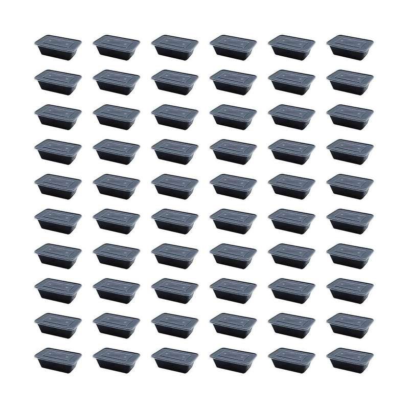 60 Pack Food Storage Containers with Lids Also Disposable Plastic Food Containers Containers Stacka