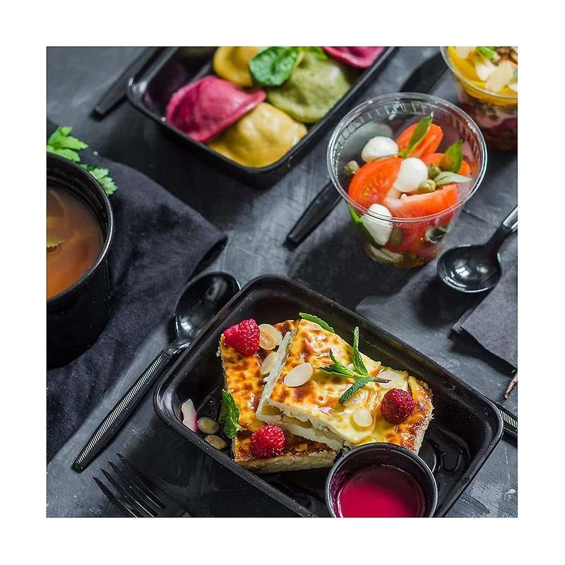60 Pack Food Storage Containers with Lids Also Disposable Plastic Food Containers Containers Stacka