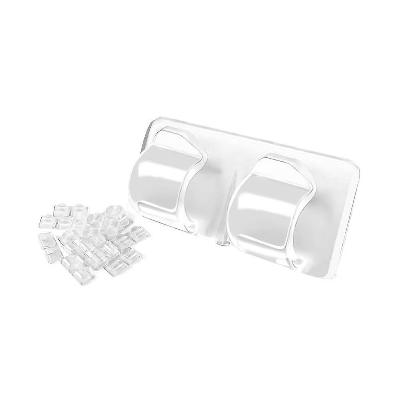 60 Pcs Hooks for Outdoor String Lights Clips, Heavy Duty String Light Hooks Clips Waterproof Uv-resi
