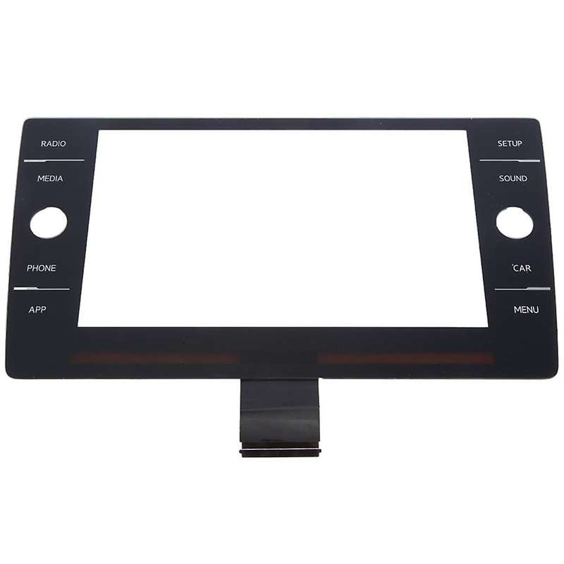 60 Pins 8 Inch Glass Touch Screen Digitizer for Mk7 Golf 7 7.5 B8 Mk6 Radio 5g6919605a 5g6919605b