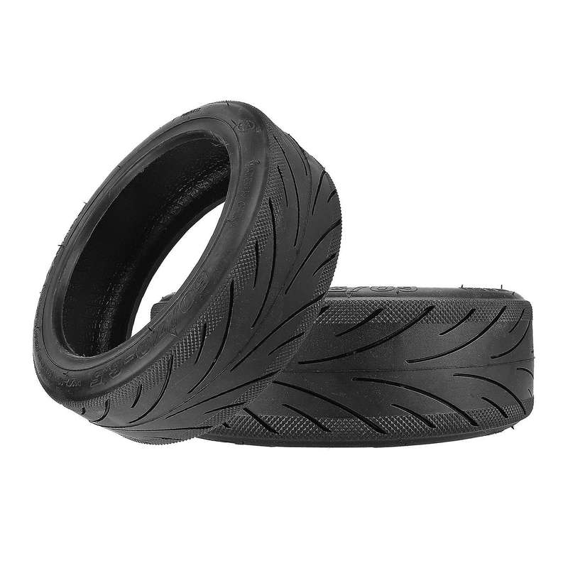 60/70-6.5 Tubeless Tire with Air Nozzle 10 Inch Suitable for G30 Max Widened and Thickened Tubeless