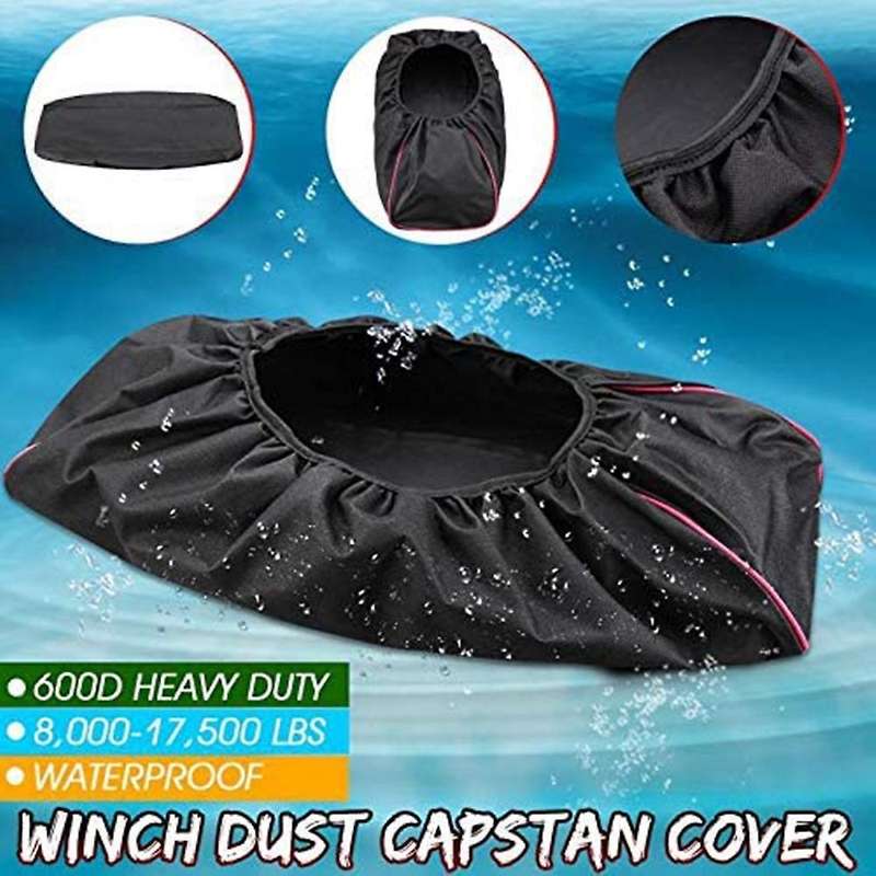 600D Winch Dust-Proof Cover 5000LB-13000LB Pound Capacity Winch Cover