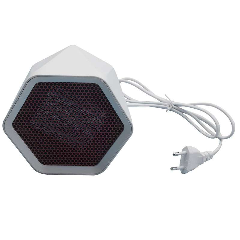 600W Portable Electric Heater Mini Fan Hexagon Ceramic Heating Stove Radiator for Home Office Warmer
