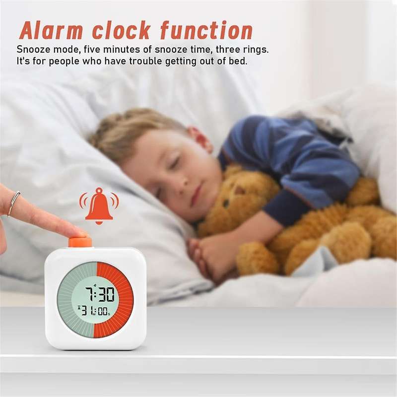 60minute Visual Timer,dual Timer Clock,classroom Timer,countdown Timer for Timer Management Tool Fo