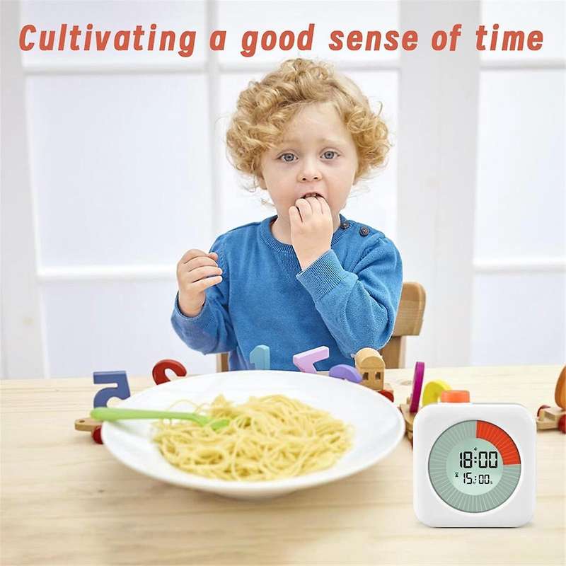 60Minute Visual Timer,Dual Timer Clock,Classroom Timer,Countdown Timer for Timer Management Tool for