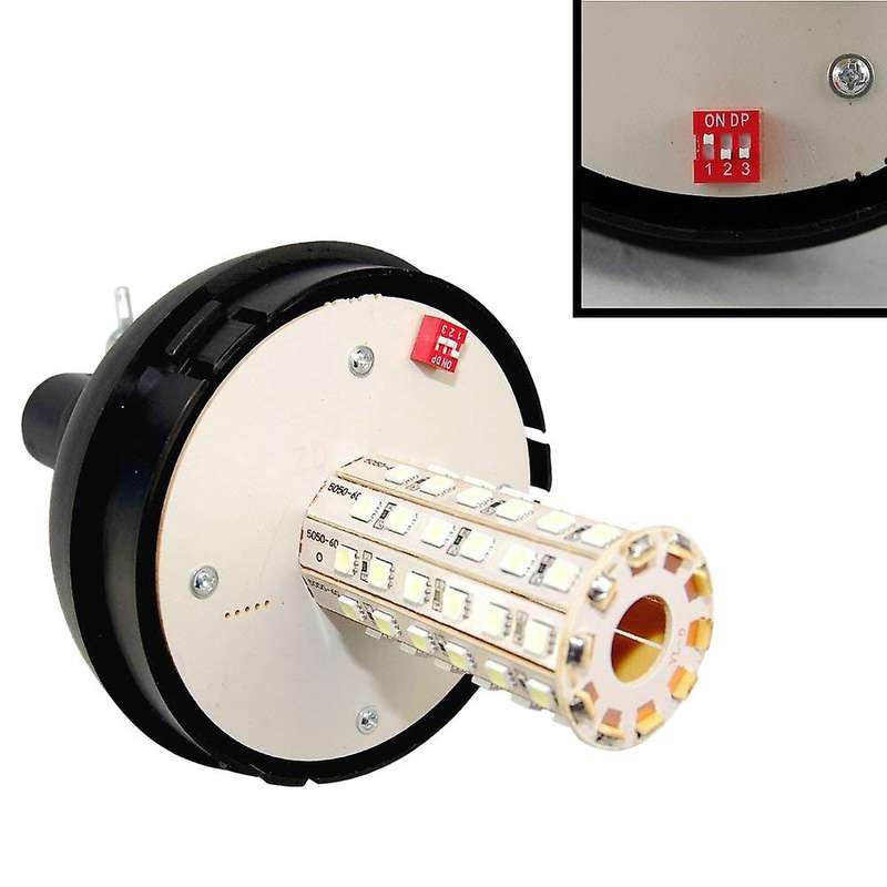 60LED Car Rotating Flashing Car Warning Light Emergency Flashing Light Safety-Signal Light for Tract