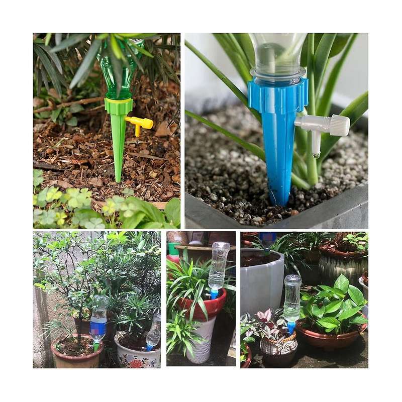 60pcs Auto Drip Irrigation Watering System Dripper Kits Garden Household Plant Flower Automatic Wat