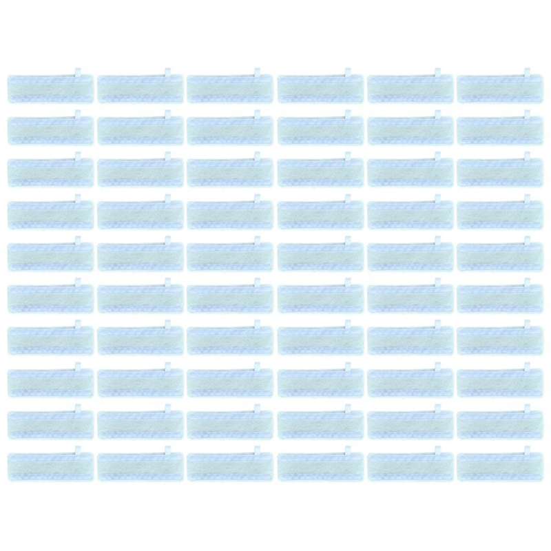 60PCS Microfiber Mop Cloths for Easyfix SC2, SC3, SC4, SC5 Steam Cleaners Floor Tool Disposable Mop