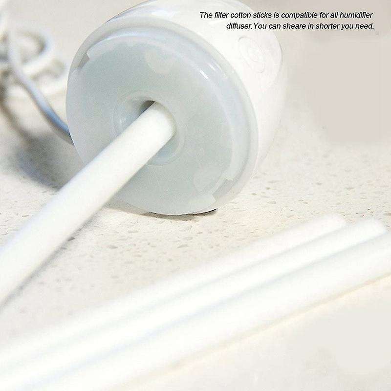 60pcs Cotton Swab Filters Refill Sticks Replacement Wicks for Portable Personal Usb Powered Humidif