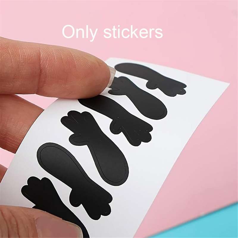 60PCS Funny Outlet Cover Decal Wall Outlet Sticker Pretend Electrical Outlet Sticker Hand Outlet Dec