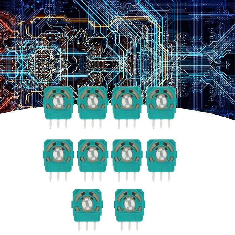 60PCS Joystick Potentiometers Sensor Module Kit for Controllers 3D Thumbstick Axis Resistors Repair