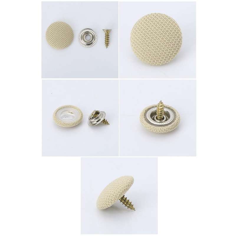 60pcs Diy Roof Lining Repair Kit Fix Sagging Headliner Pin Buckle Screw No Glue for Truck/car Screw