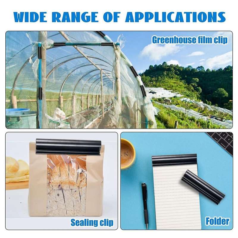 60pcs Winter Pool Cover Clips for Above Ground Pool Covers-2 Shapes Pool Cover Clips 4.7 Inch Pool W