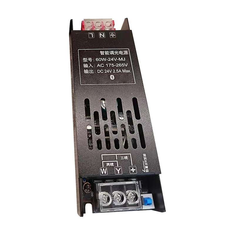 60W LED Strip Controller DC24V Lighting Transformer Intelligent Dimming Power Supply with Bluetooth