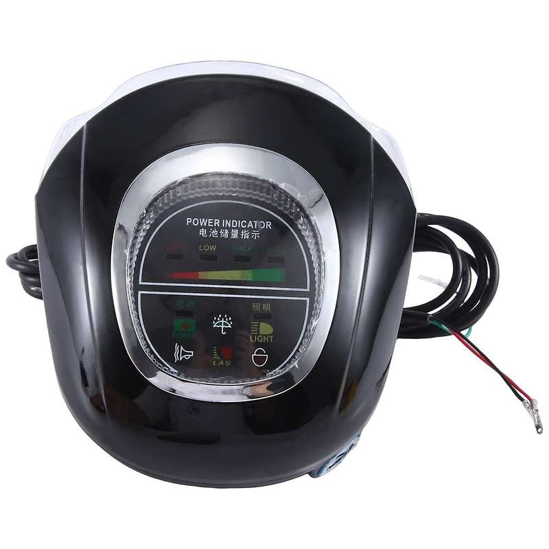 60v Bluetooth Head Light Lamp Turn Signal Tail Lamp Lcd Instrument Panel Electric Scooter Key Elect