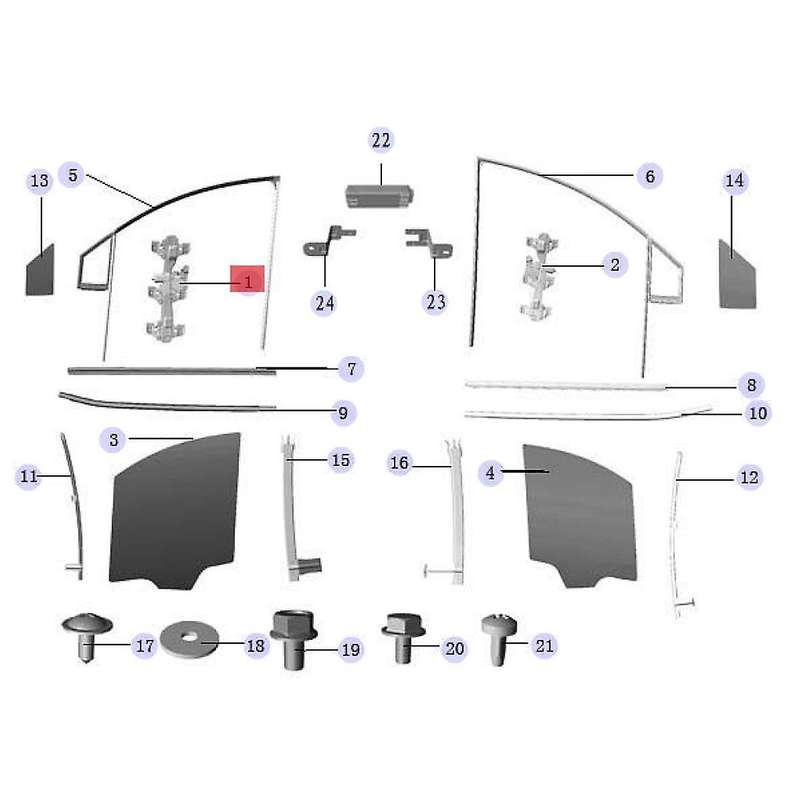 6104310u2261 Car Window Anti Pinch Computer for T50