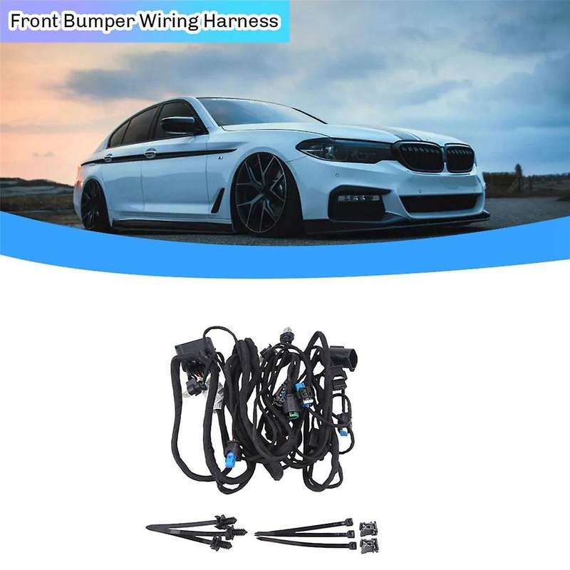 61125A1D484 Car Front Bumper Wiring Harness, Front End for Car Horn Wiring Harness