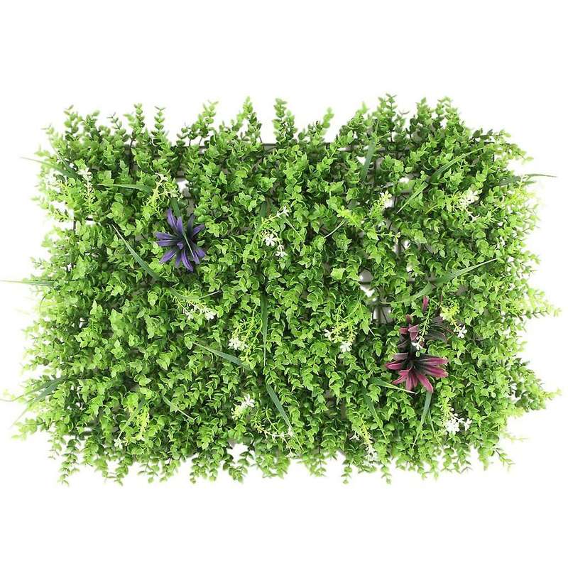 60x40cm Artificial Meadow Artificial Grass Wall Panel for Wedding or Home Decorations - 2 #