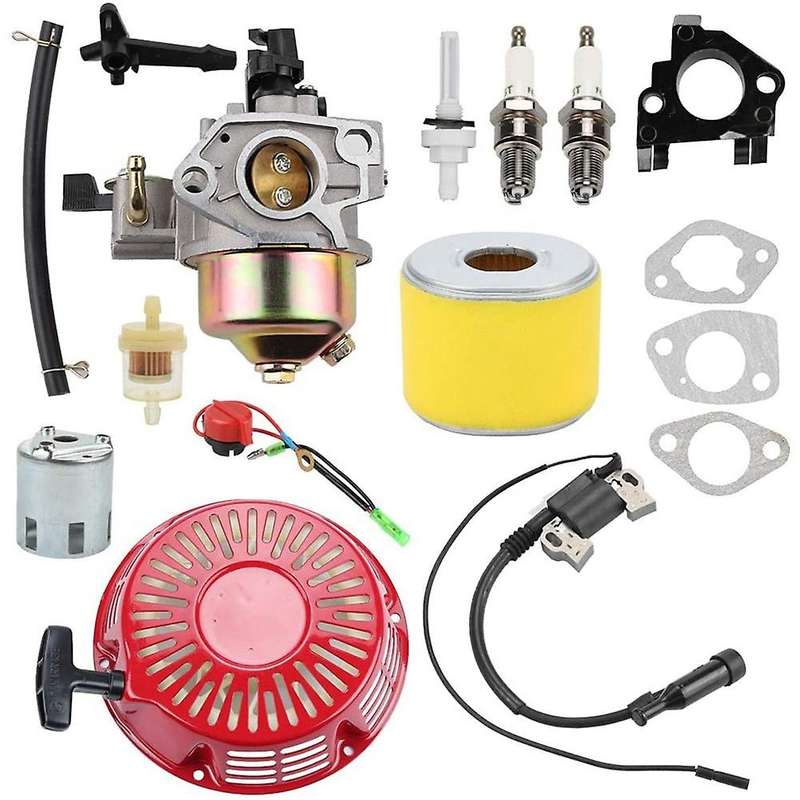 6100-ZE3-V01 Carburetor with 17210-ZE3-505 Air Filter, for GX390 GX 390 GX340U1 GX340R1 GX340K1 11HP