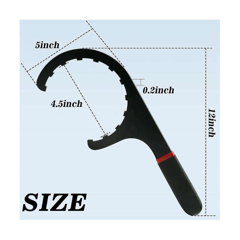 61060 Filter Wrench for Paccar, Oil Filter Removal Tool, Fit for Kenworth, Peterbilt & Diesels