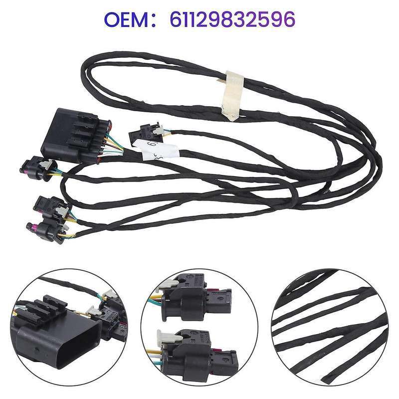 61129832596 Car Front Bumper Parking Sensor Wiring Harness Cable for 5 Series G30 G31 2017-2024