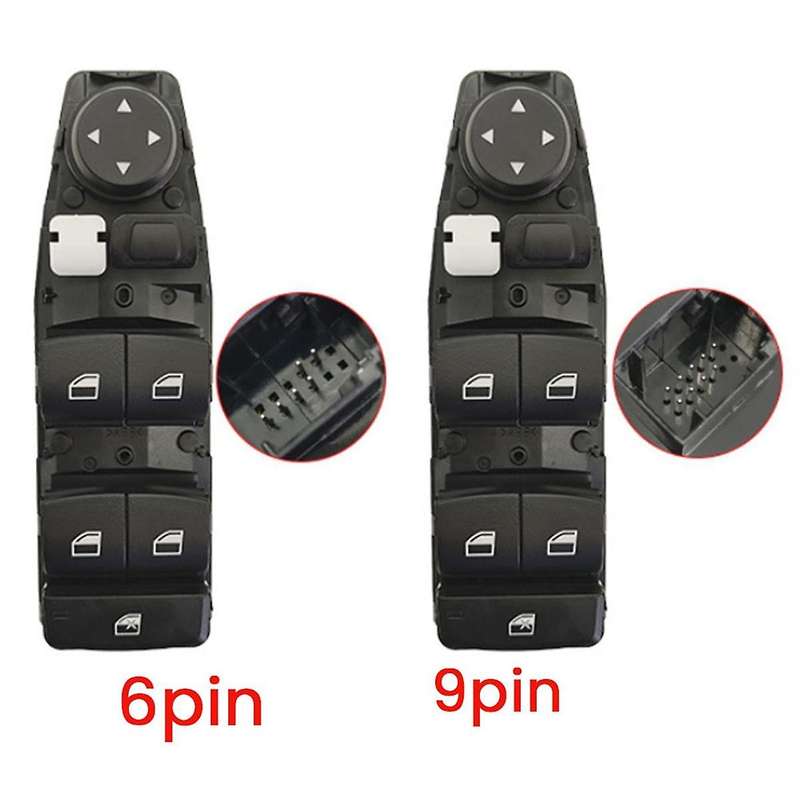 61319208109 Left Driver Side 9 Pin Window Regulator Switch Power Window Switch Button for 3 Series F