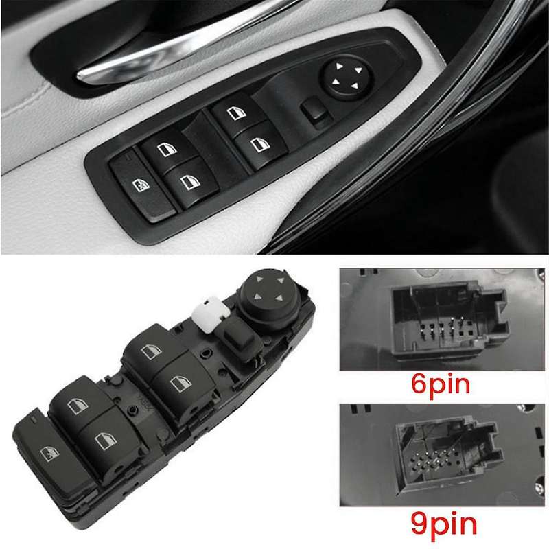 61319208108 Left Driver Side 6 Pin Window Regulator Switch Power Window Switch Button for 3 Series