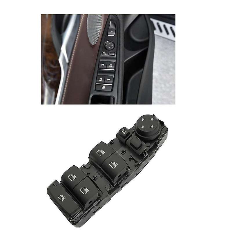 61319362116 Left Driver Side Window Regulator Switch Power Window Switch Button for X5 F15 2013-201