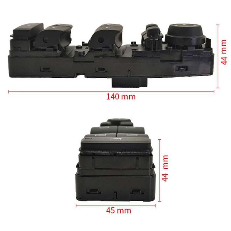 61319362116 Left Driver Side Window Regulator Switch Power Window Switch Button for X5 F15 2013-201