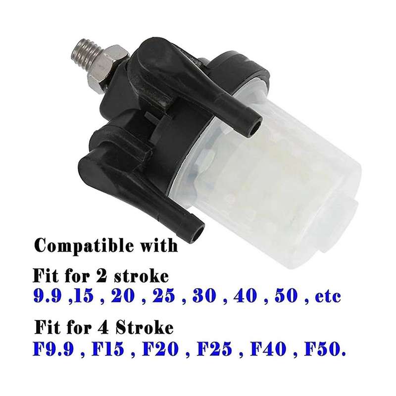 61n-24560-00 Outboard Motor Filter Suitable for Fuel Filter Assembly 15hp Outboard Motor Accessorie