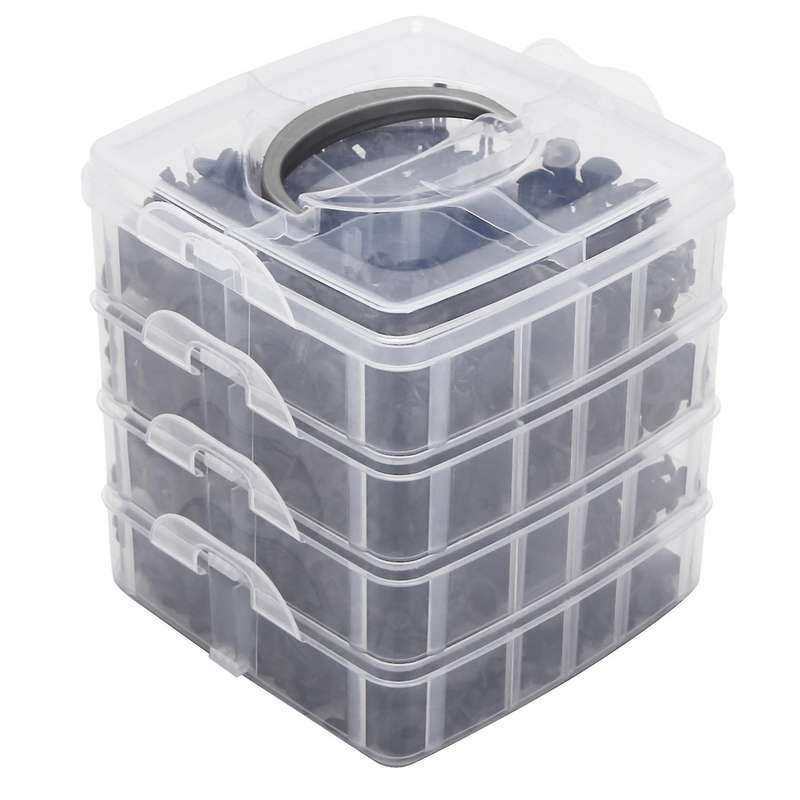 620Pcs/Box Auto Fastener Clip Mixed Car Body Push Retainer Pin Rivet Bumper Door Trim Panel Retainer