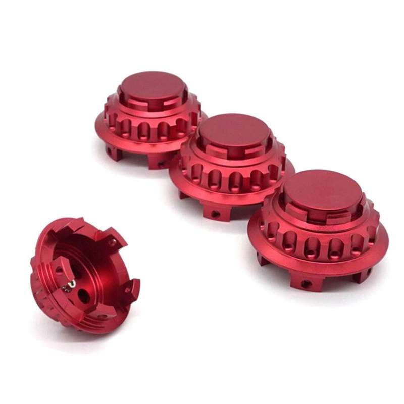 62Mm Wheel Center Cap Hub Cover Wheel Hubcap Cover for 42603-0D070 42603-12730 Red